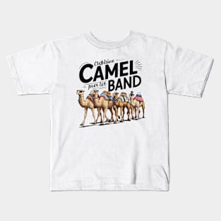 Camels ready to party Kids T-Shirt